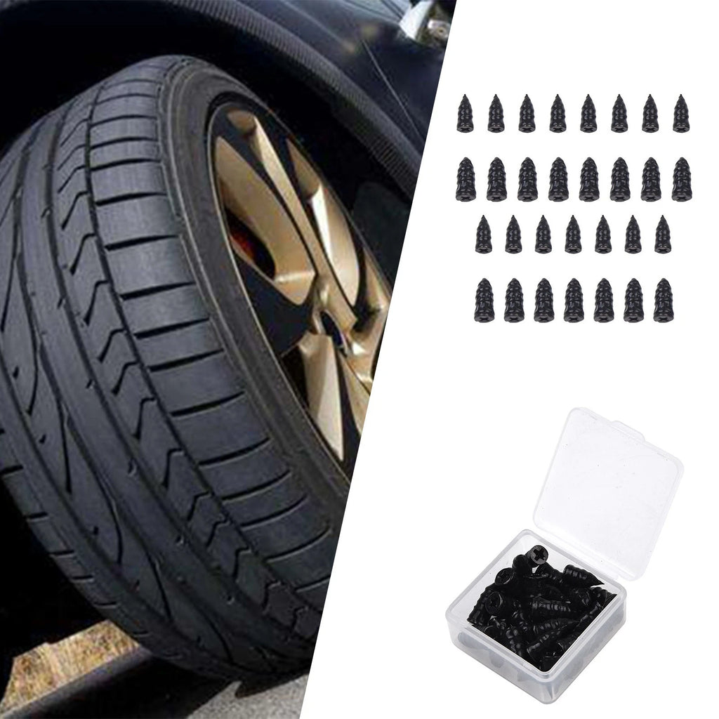 30PCS Rubber Screw Nail Capsule for Tire Repair Tools