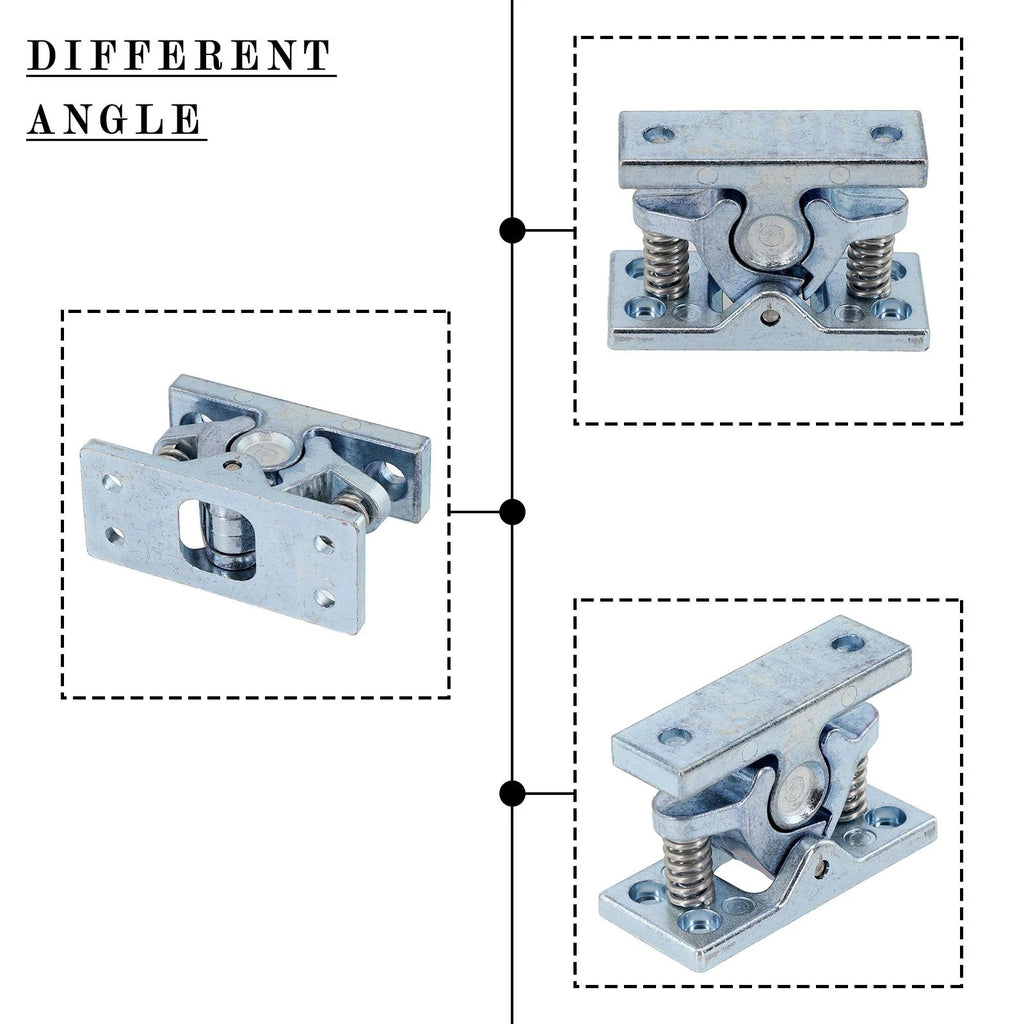 Spring Loaded Door Catch Release Lock for