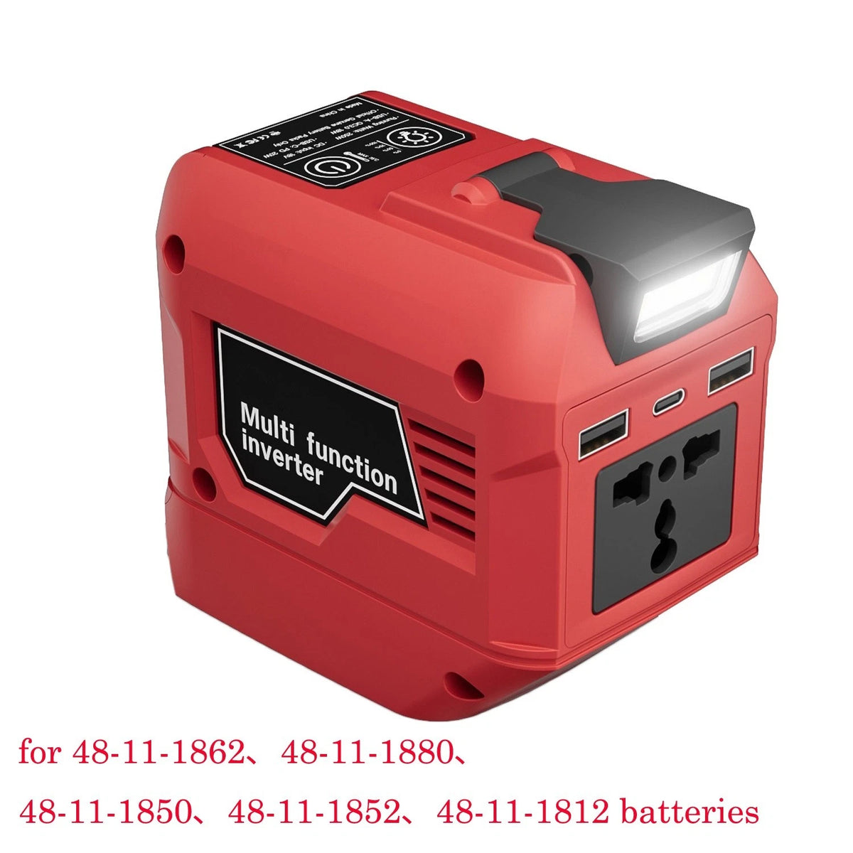 250W Power Inverter for Efficient Tool Operation (USB-C Fast Charging)