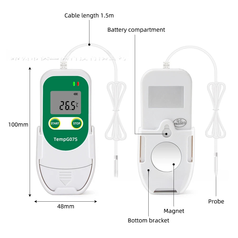 Temperature Humidity Logger for Greenhouse Monitoring (Real-time Data View)