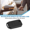 Keyless Entry Remote Key Shell Case with 2 Buttons for Mercedes SLK (2004–2011)