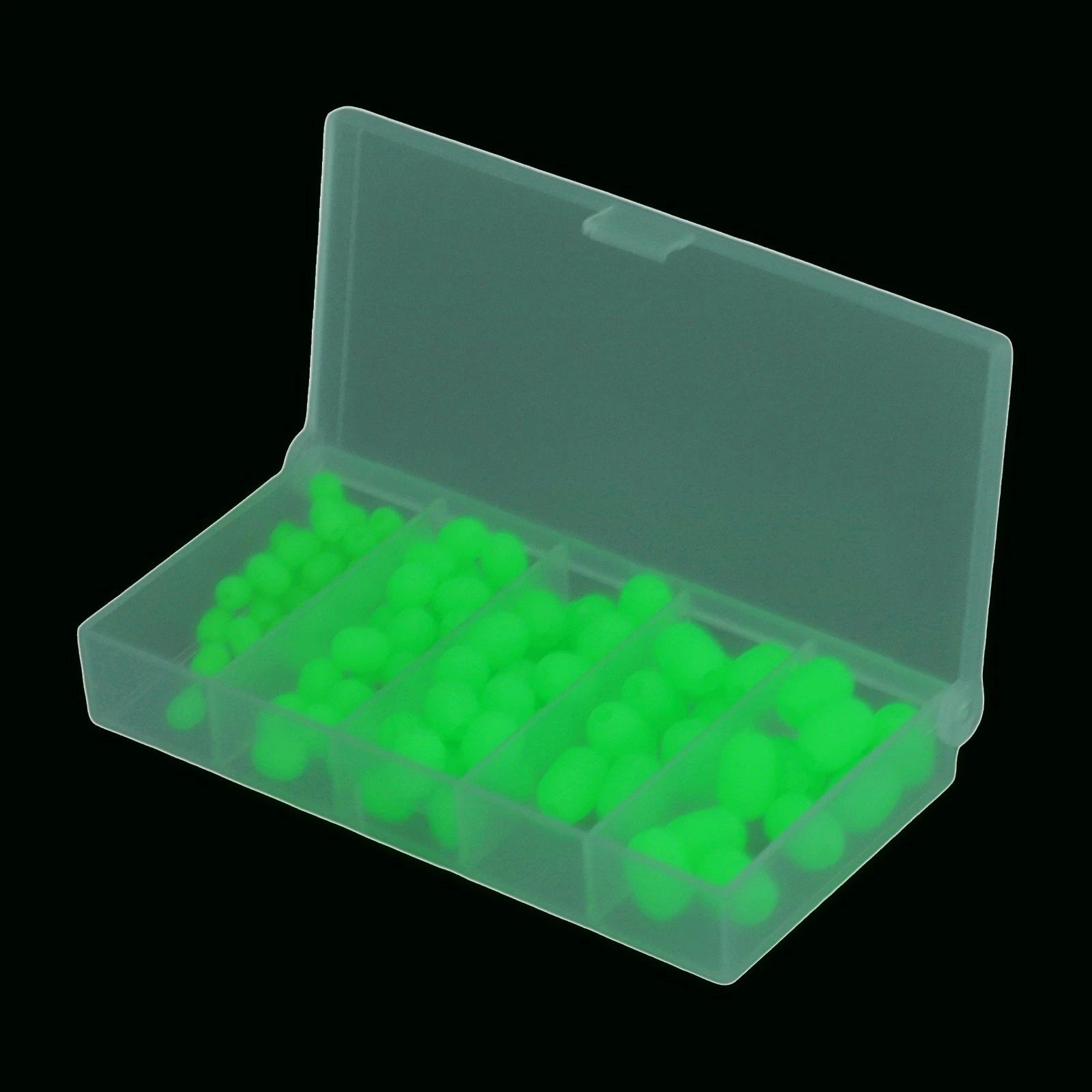 Oval Soft Plastic Beads for Fishing (Reduce Drag, Increase Attraction)