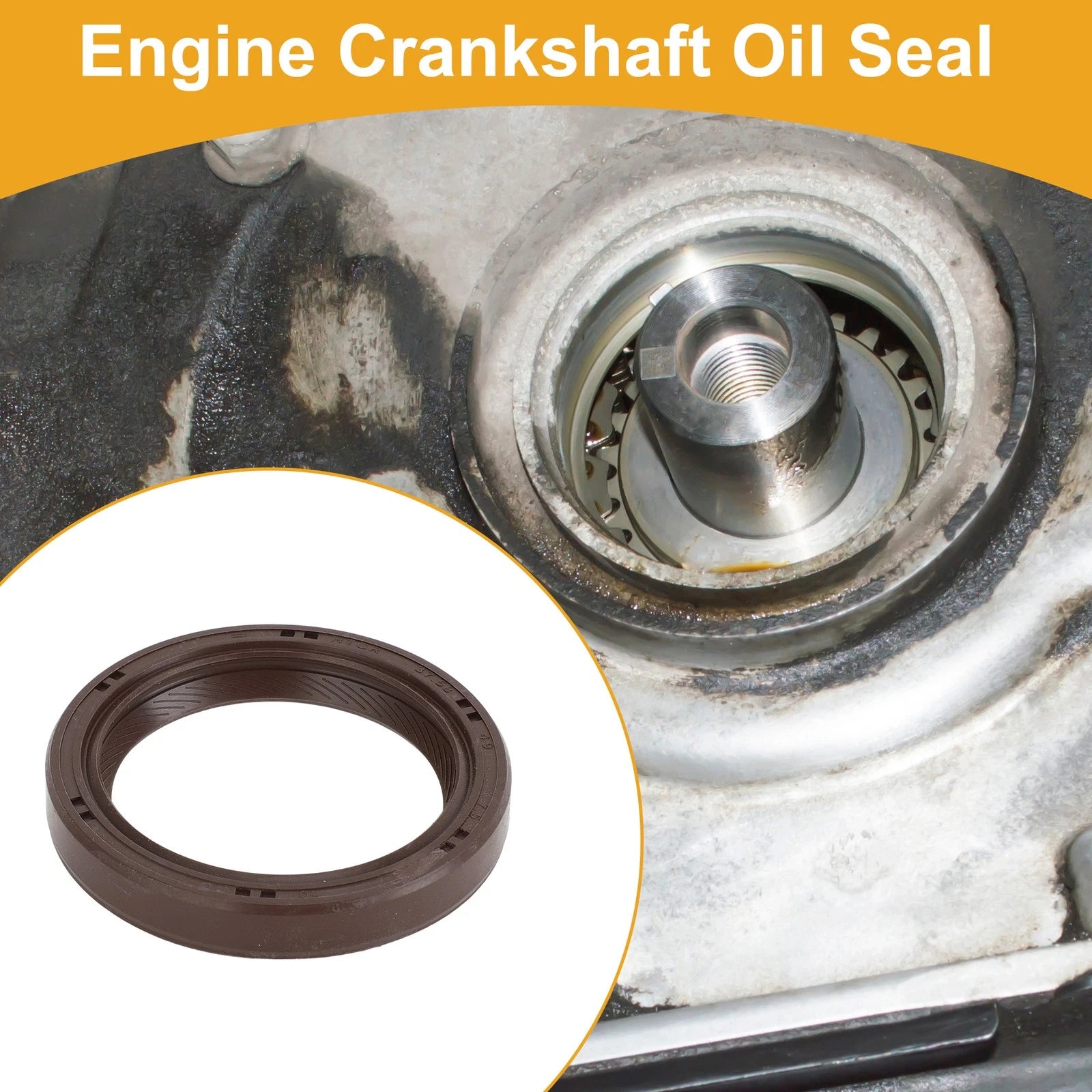 Engine Front Crankshaft Oil Seal Replacement for Hyundai Elantra (1995-2010)
