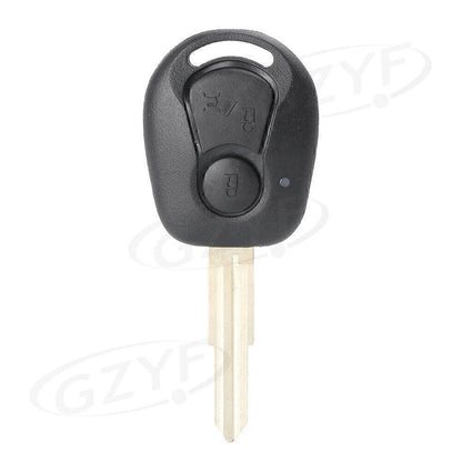 2-Buttons Remote Key Fob Shell Case for Ssangyong Actyon Kyron Rexton (2006–2017)