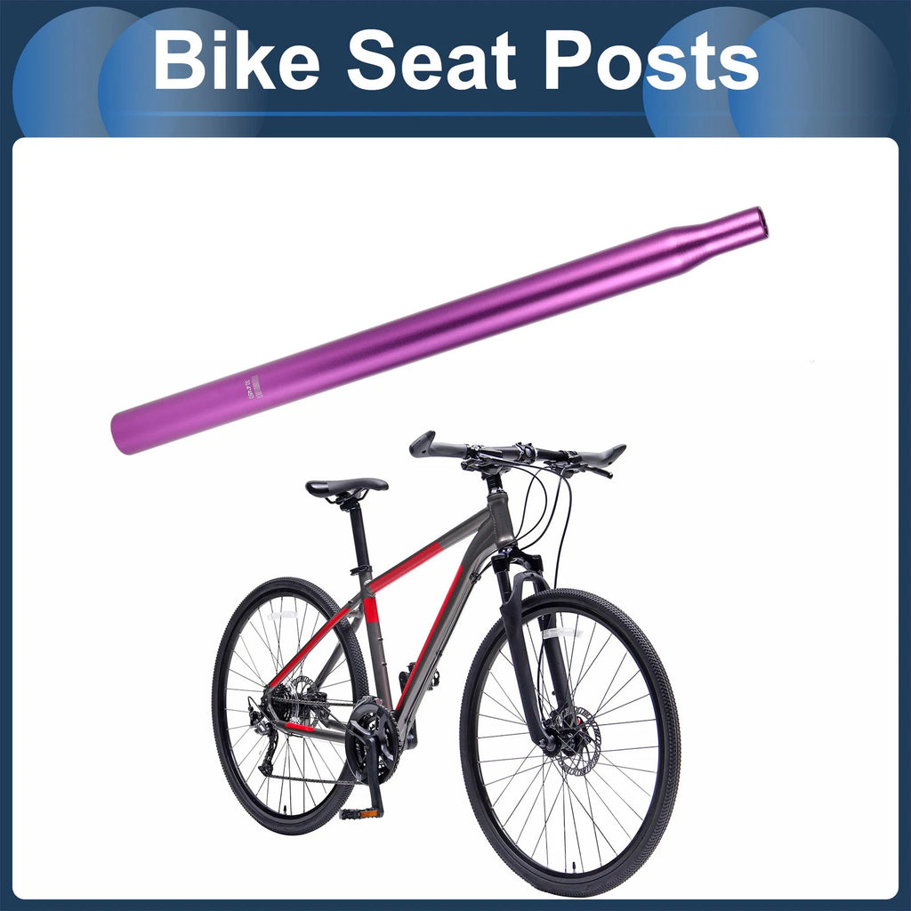 Seat Post 30.4x450mm Lightweight Replacement for Bike (Universal)