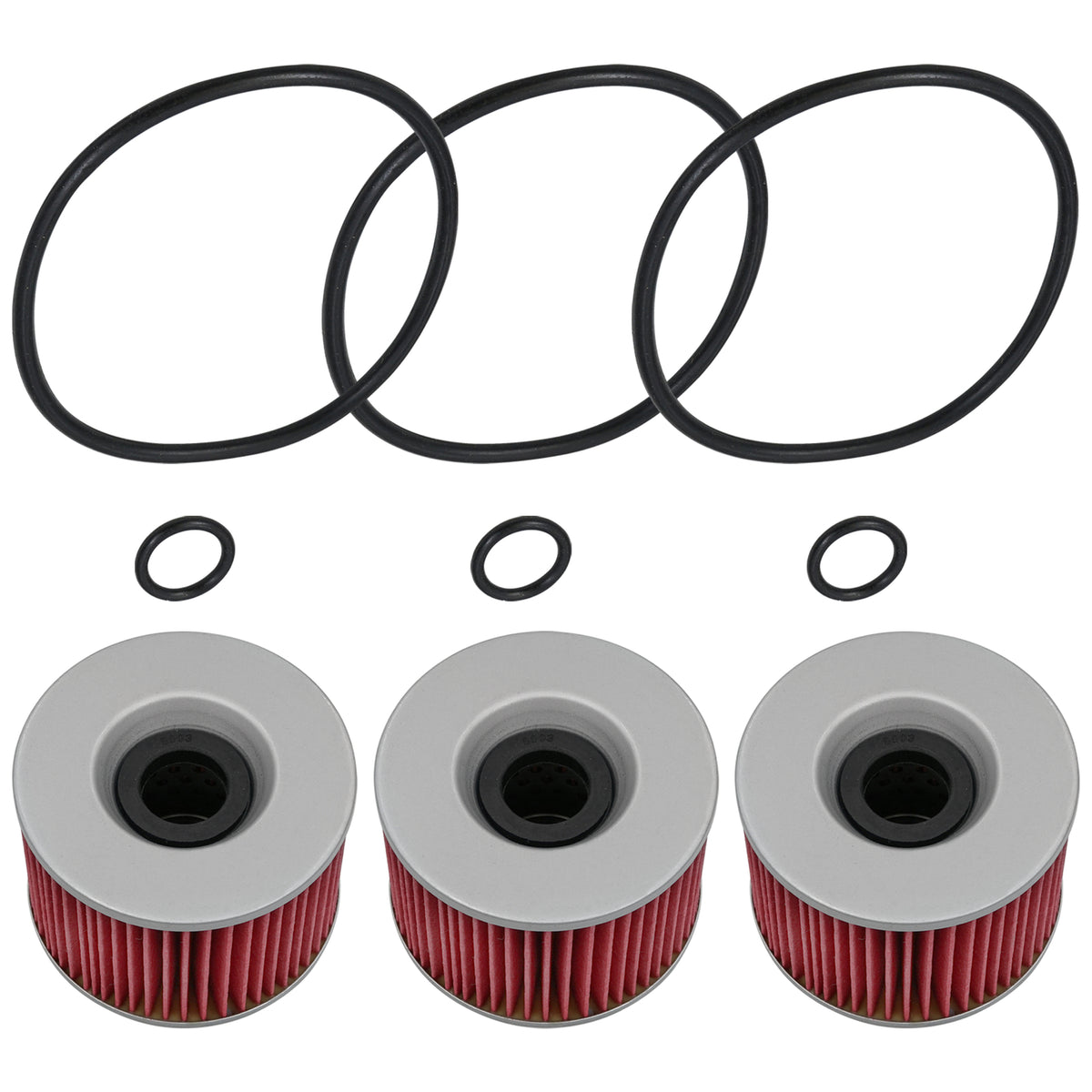 Oil Filters 3 Pack Replacement for Triumph Thunderbird 750 885 900 (1995–2003)