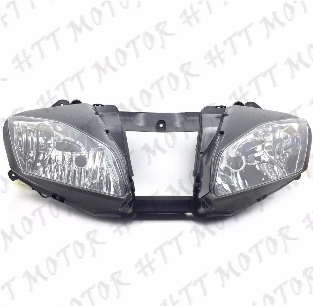 Front Black Headlight Lamp for Yamaha YZF-R6 (2006–2007)