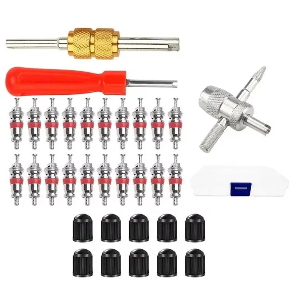 Slotted Valve Core Remover Tool for Car Motorcycle Repair