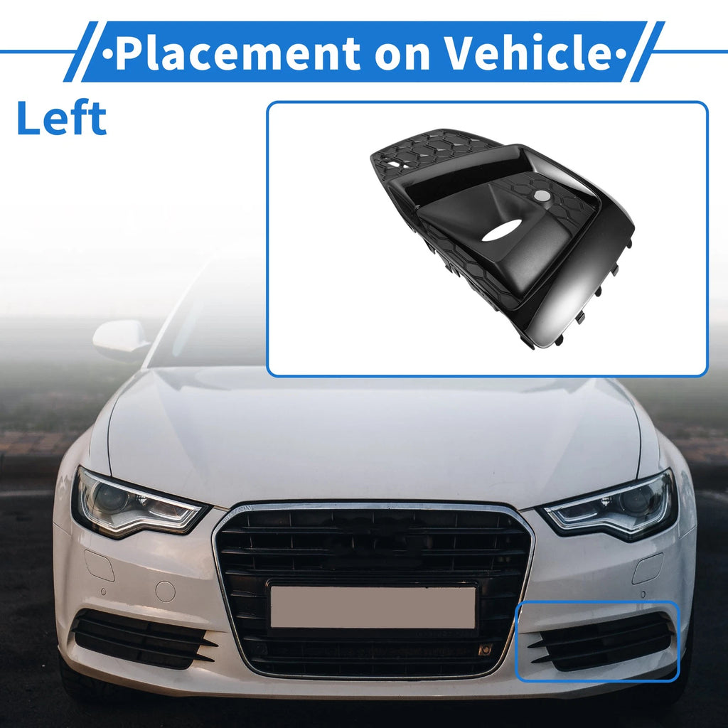 Front Left Fog Light Grill Replacement for Audi A5 (2021–2023)