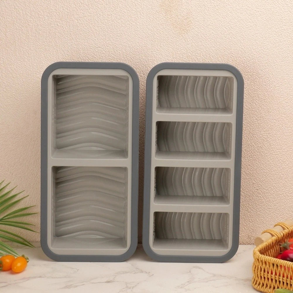 Silicone Food Container 29.5x14.5x6cm Multi Compartment Microwave Safe