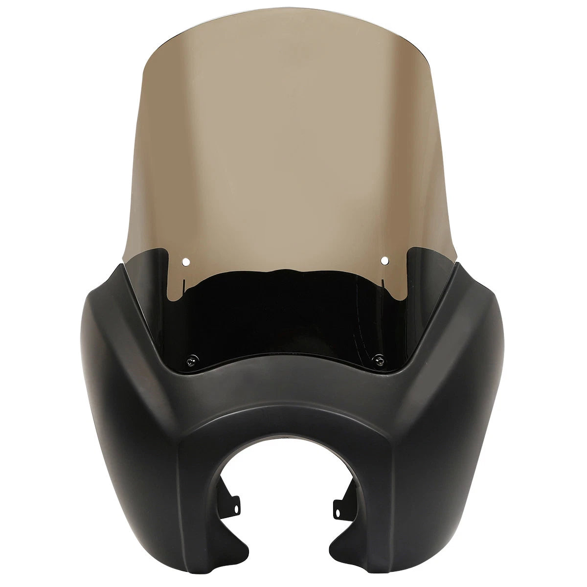 15'' Black Front Fairing Windshield for Harley Dyna Super Wide Glide (2012–2017)