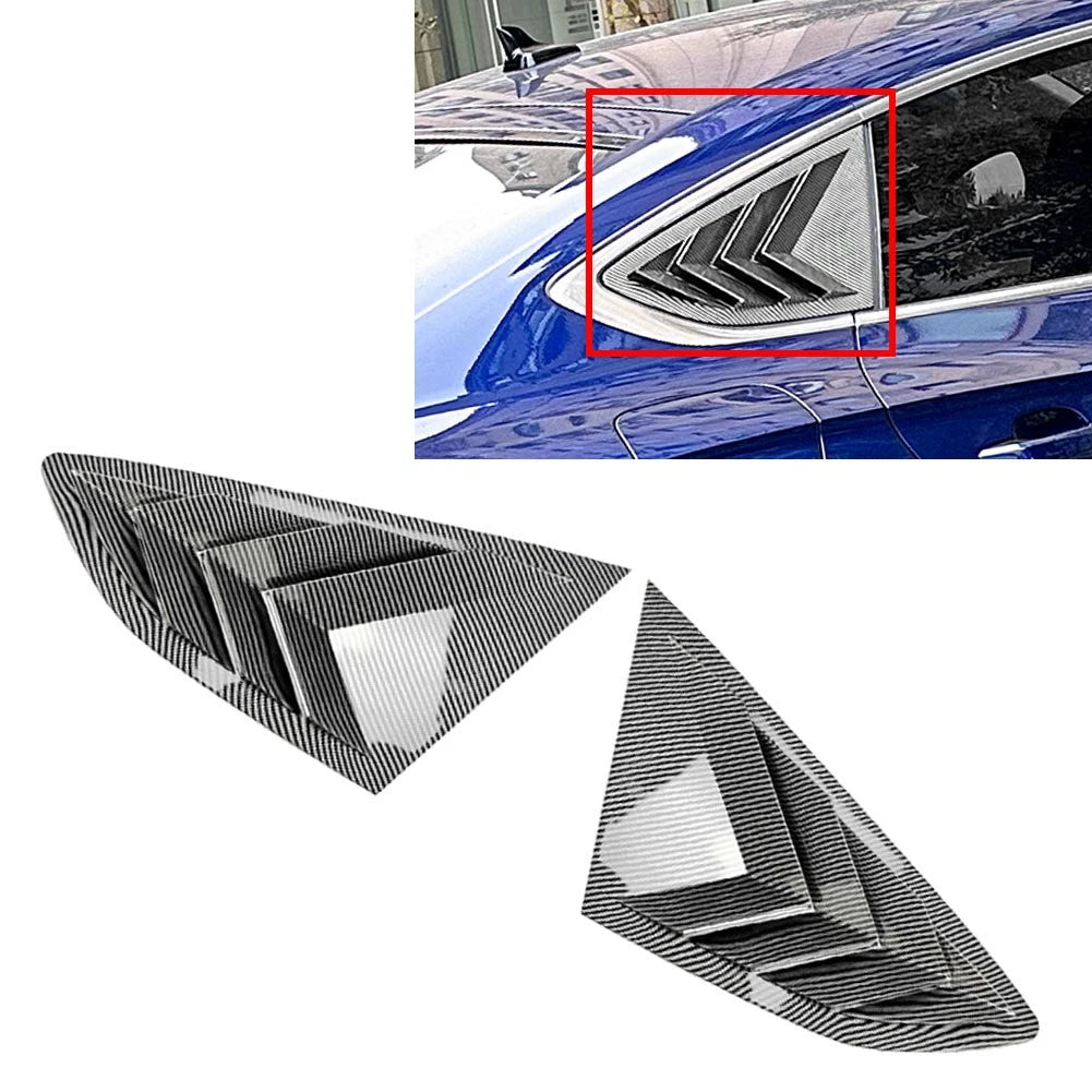 Rear Window Side Vent Shutter Louver Cover for Audi A5 S5 (2017–2024)