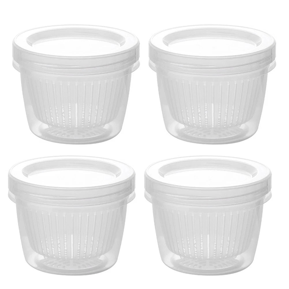 Refrigerator Drain Box Storage Basket for Kitchen Fruit Vegetable
