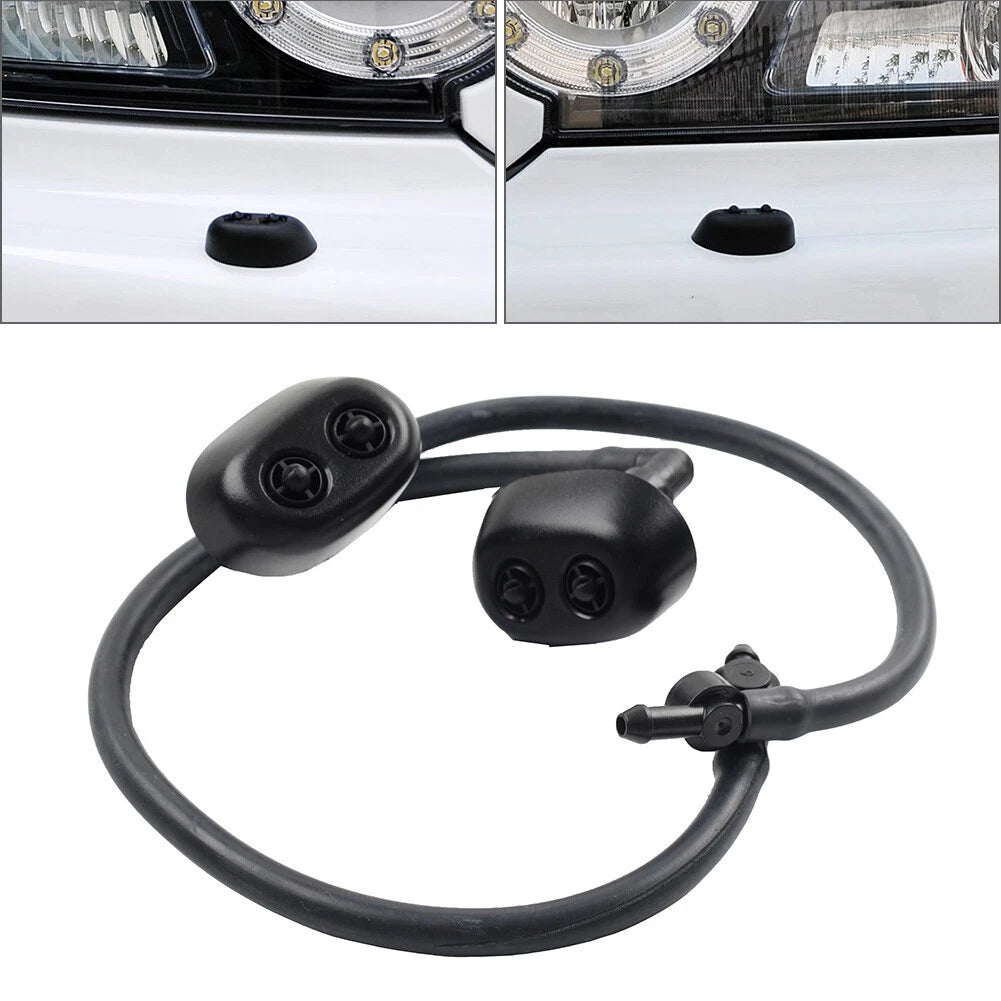 Pair Front Headlight Washer Nozzle for Land Rover Discovery 4 (2010–2013)