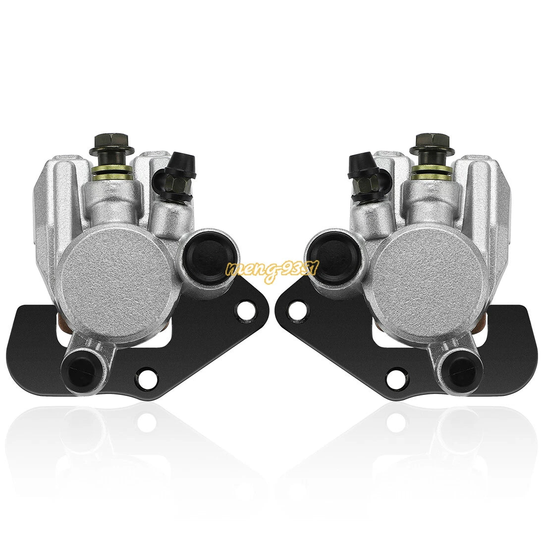 Front Brake Calipers w/Pads for Kawasaki Prairie 360 (2003–2013)