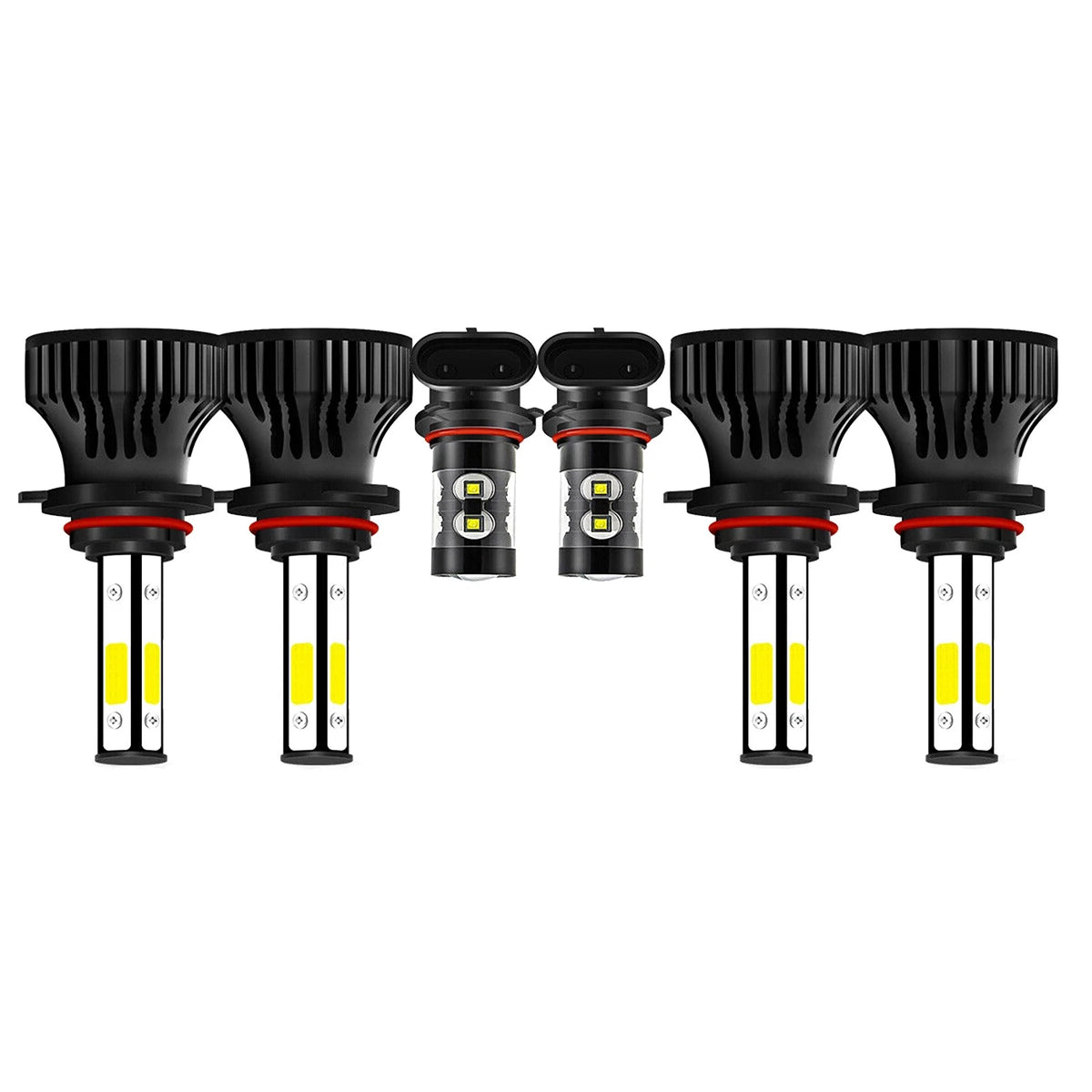 LED Headlights Fog Lights Bulbs for Chevy Silverado 1500 2500 HD (2003–2006)