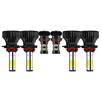 LED Headlights Fog Lights Bulbs for Chevy Silverado 1500 2500 HD (2003–2006)