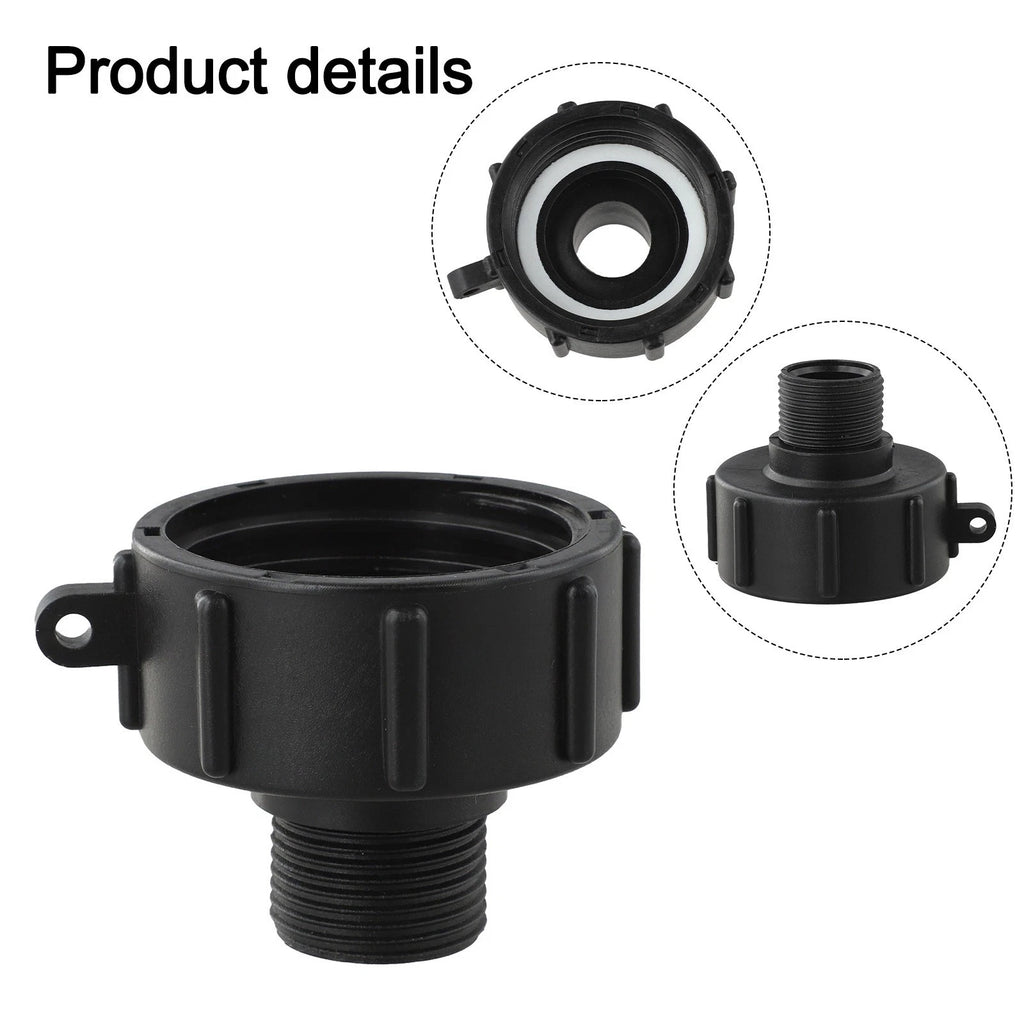 Connection Hose Fitting for Water Tank (1 Inch External Thread)