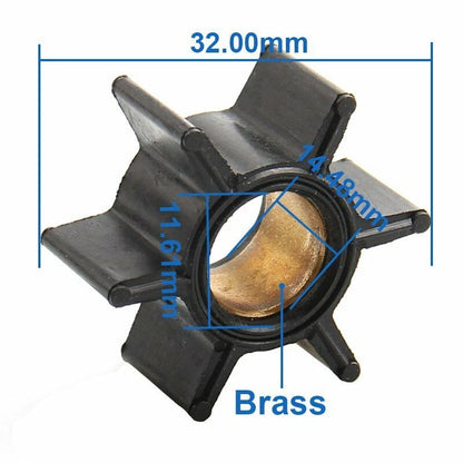 Water Pump Impeller for Mercury Outboards (4-9.8 HP) (47-89981, 47-65957)