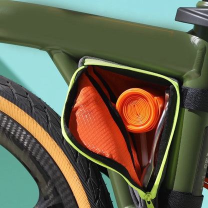 Triangular Frame Pouch for Brompton (Green)