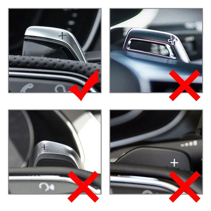 Steering Wheel Shift Paddle Shifter Extension for Audi R8 RS3 RS4 RS5 TT RS