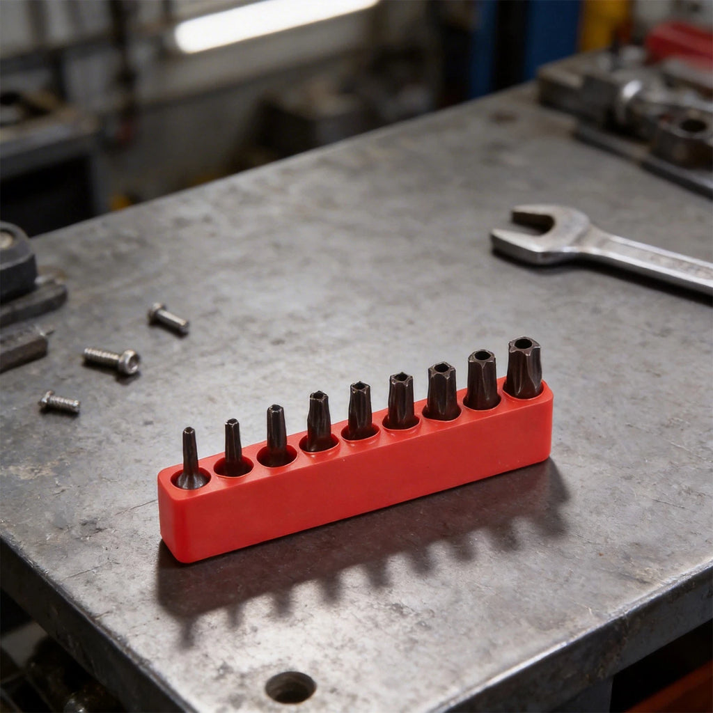 8-Piece Security Screwdriver Bit Set TS8 TS40 Magnetic for Electric Drill