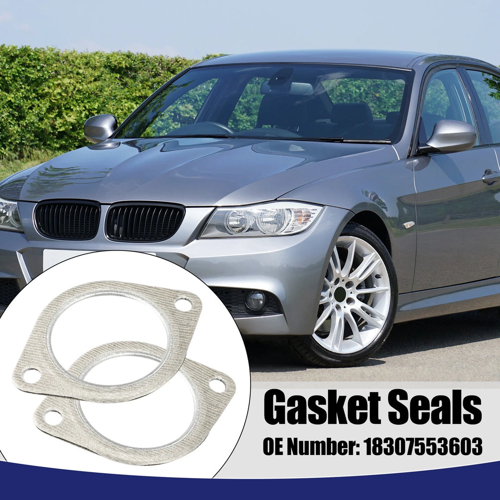 Exhaust Flange Gasket Seal Replacement for BMW E60 E71 E82 E88 E90 (2)