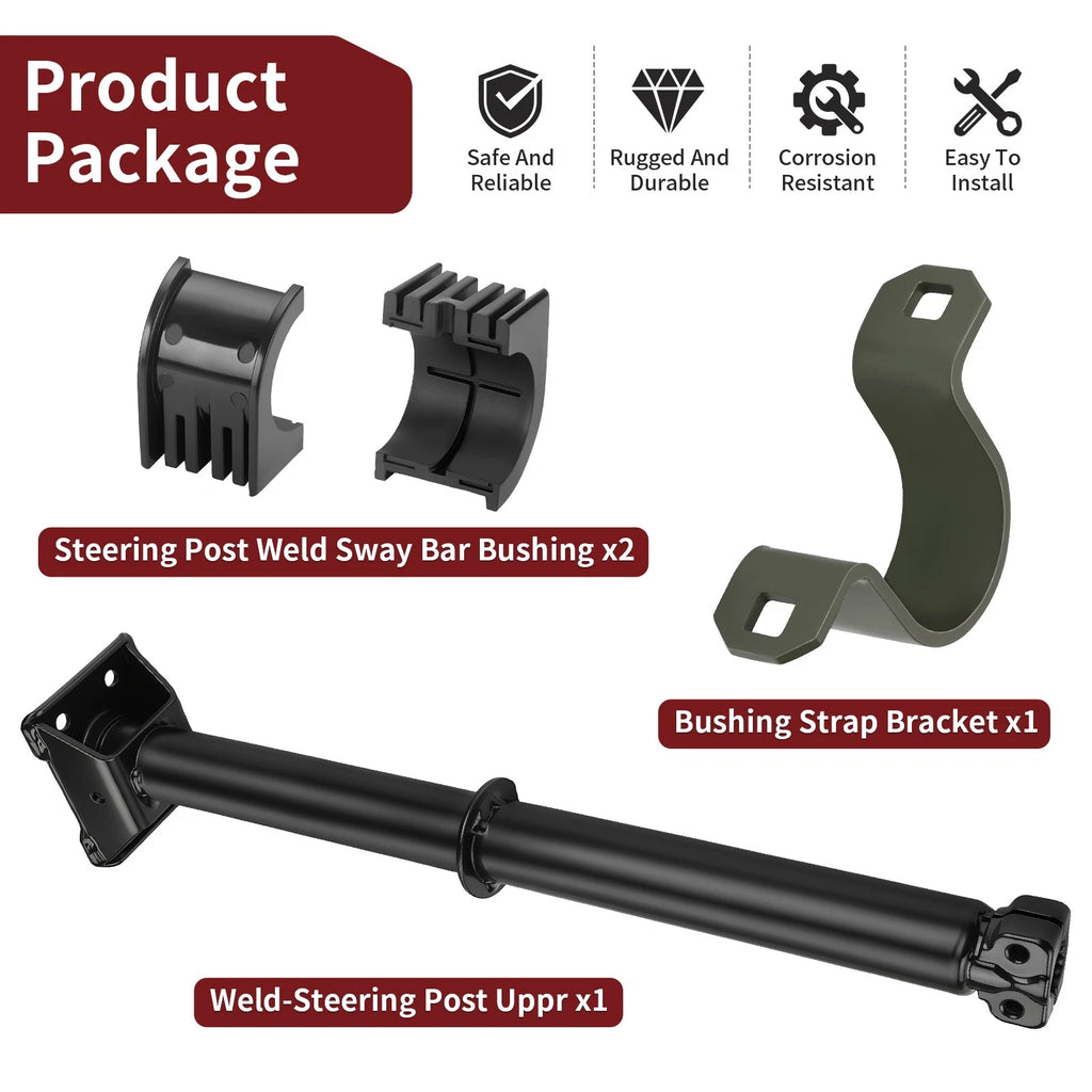 Steering Post Shaft Stem Sway Bar Bushing for Polaris Sportsman 550 EPS (2010–2014)