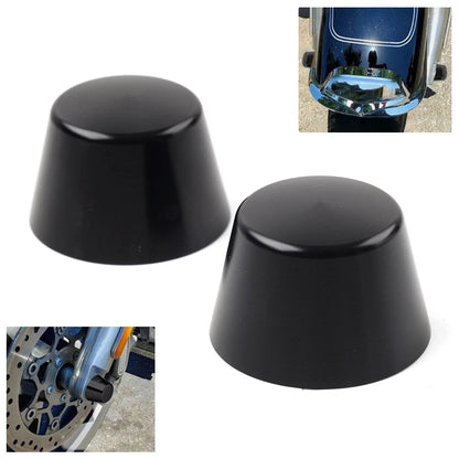 Front Axle Cap Nut Cover for Harley Touring Electra Glide Road King Softail Dyna (–2023)