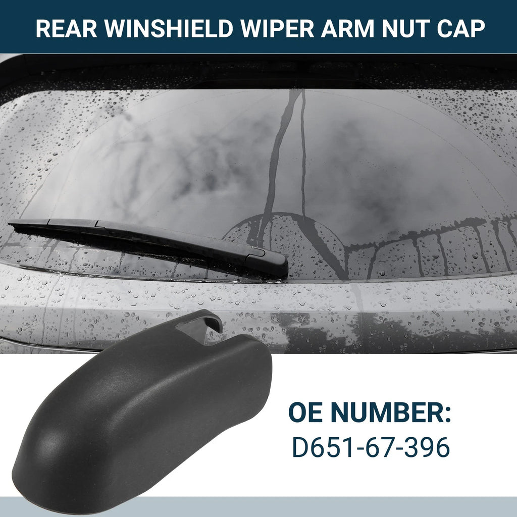 Rear Windshield Wiper Arm Nut Cover for Mazda 2 (2011–2014)