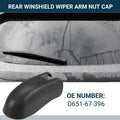Rear Windshield Wiper Arm Nut Cover for Mazda 2 (2011–2014)