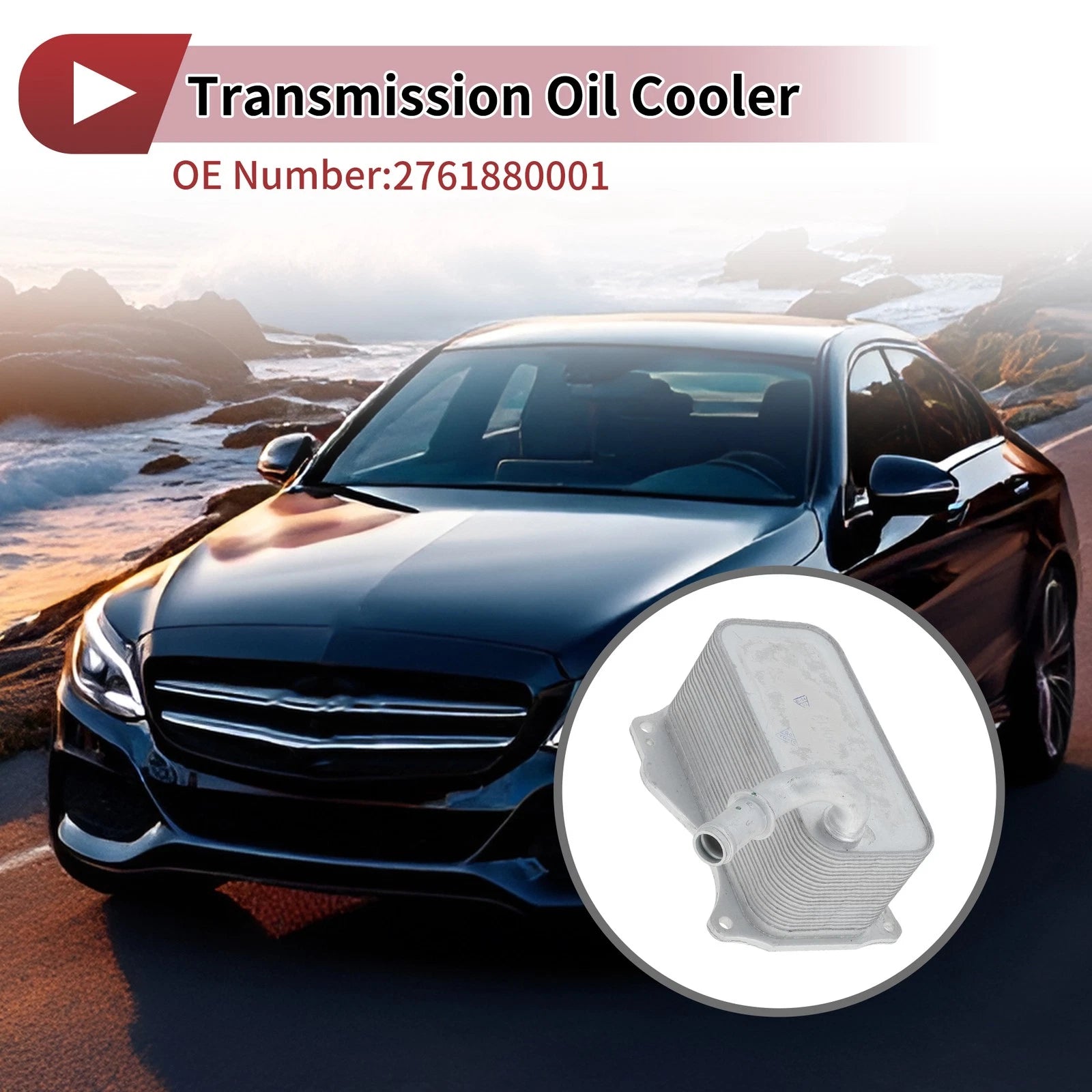 Engine Oil Cooler Assembly for Mercedes-Benz C300 W205 (2015–2019)