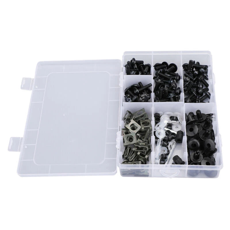 198pcs Fairing Bolts Screws Kit for Yamaha YZF R6 R1 R25 R125 R3 MT XJR (2000–2023)