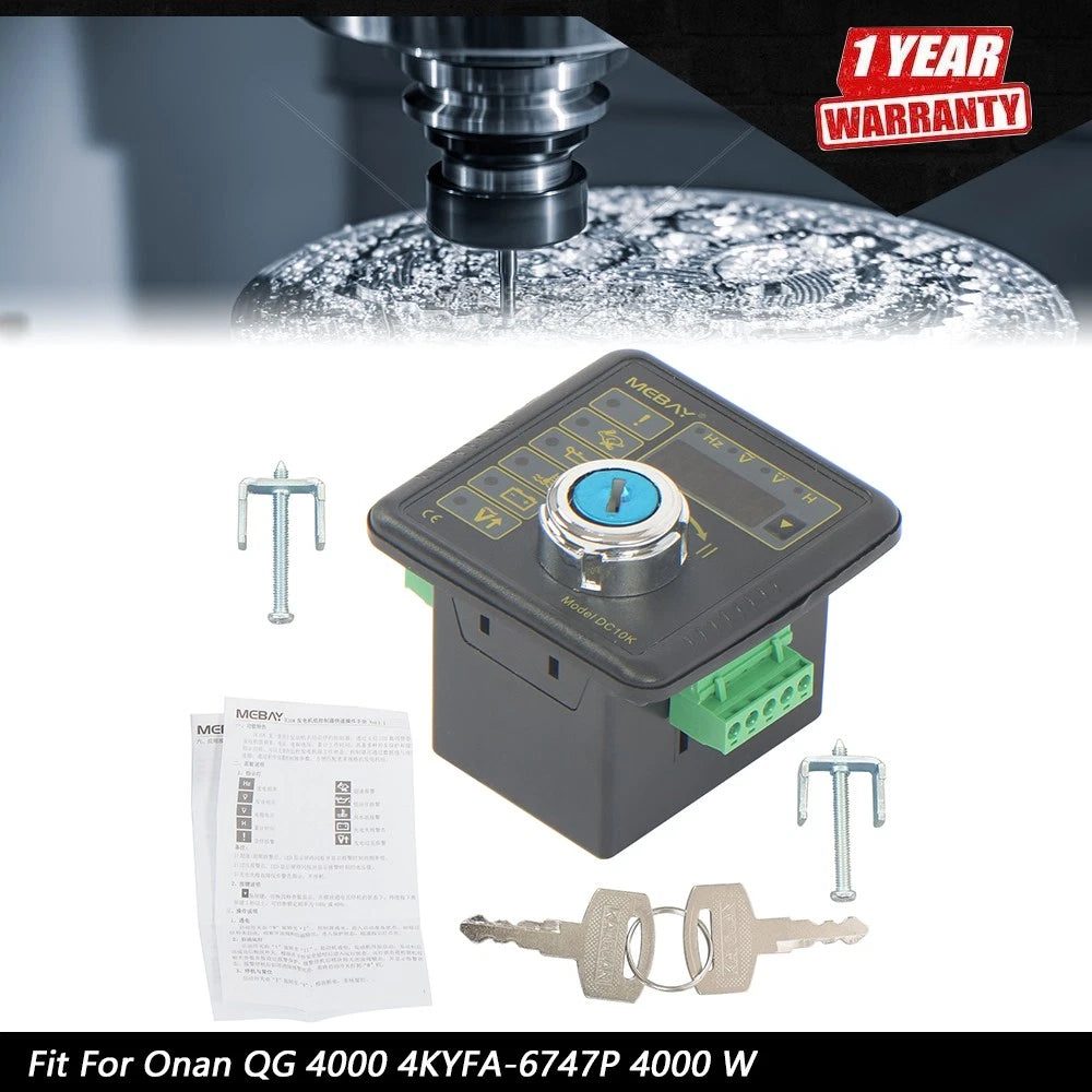 DC10K Manual Controller for Generators (Engine Start Stop Function)