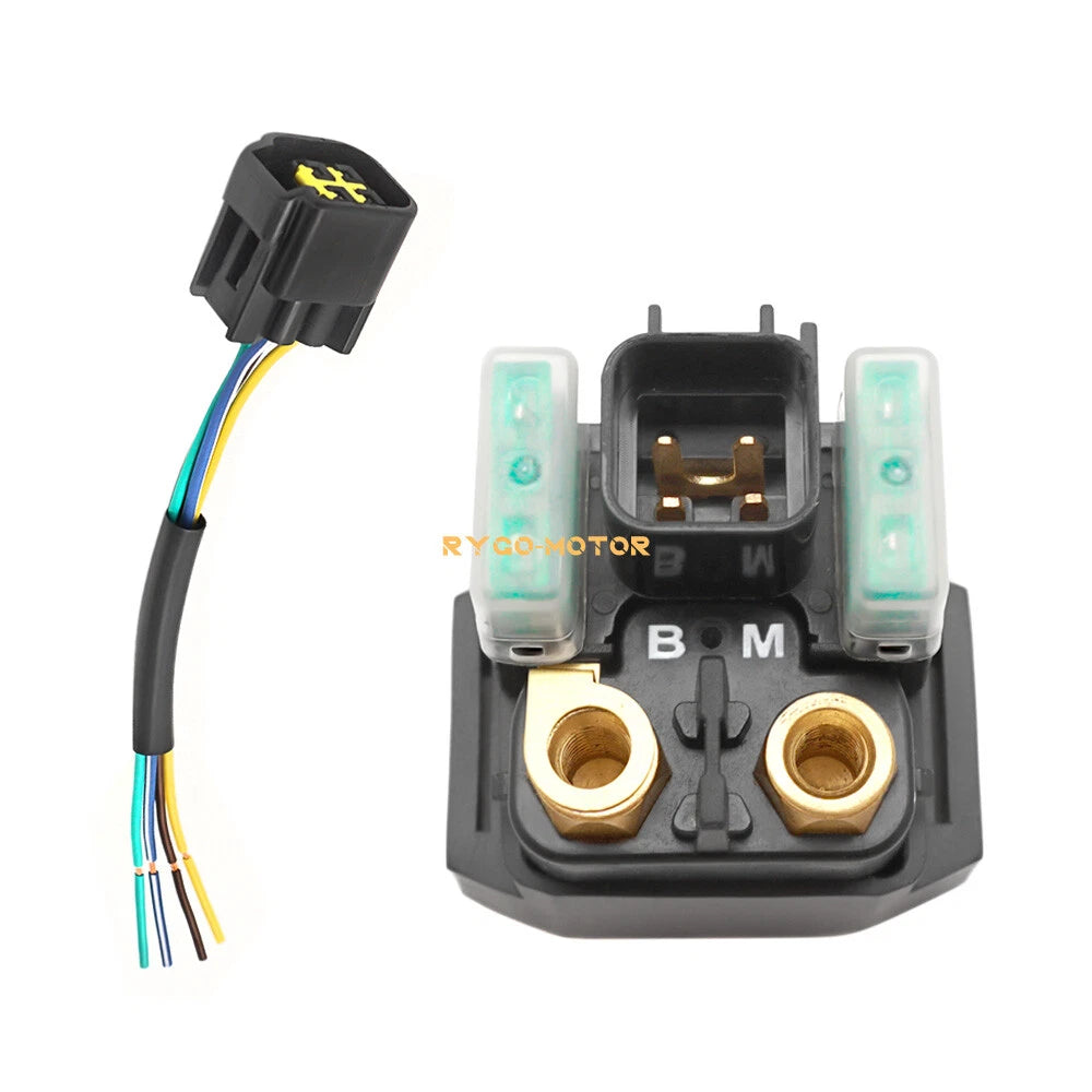 Starter Solenoid Relay & Plug for Yamaha Raptor 700 700R 250 125 Kodiak 450 (2006–2023)