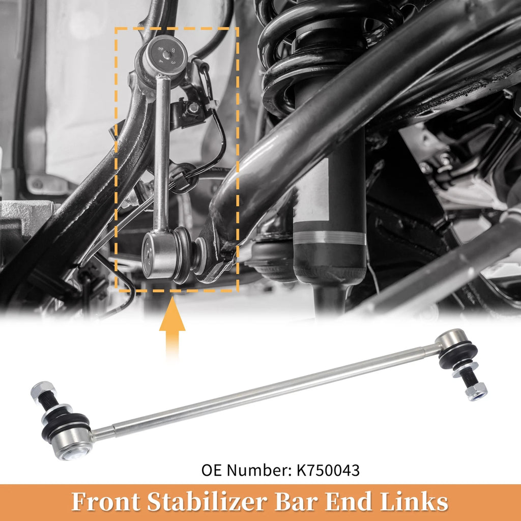 2pcs Front Stabilizer Sway Bar Link Replacement for Toyota RAV4 Lexus NX200t (2011–2017)