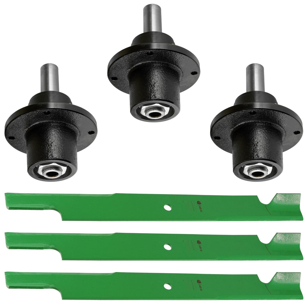 Spindles with High Lifter Blades for Scag SM-72 STHM 72 Inch Deck (2010–2024)
