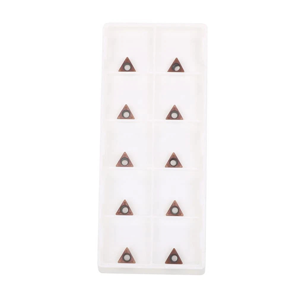 Set of 10 C Angle Carbide Inserts for Chamfering