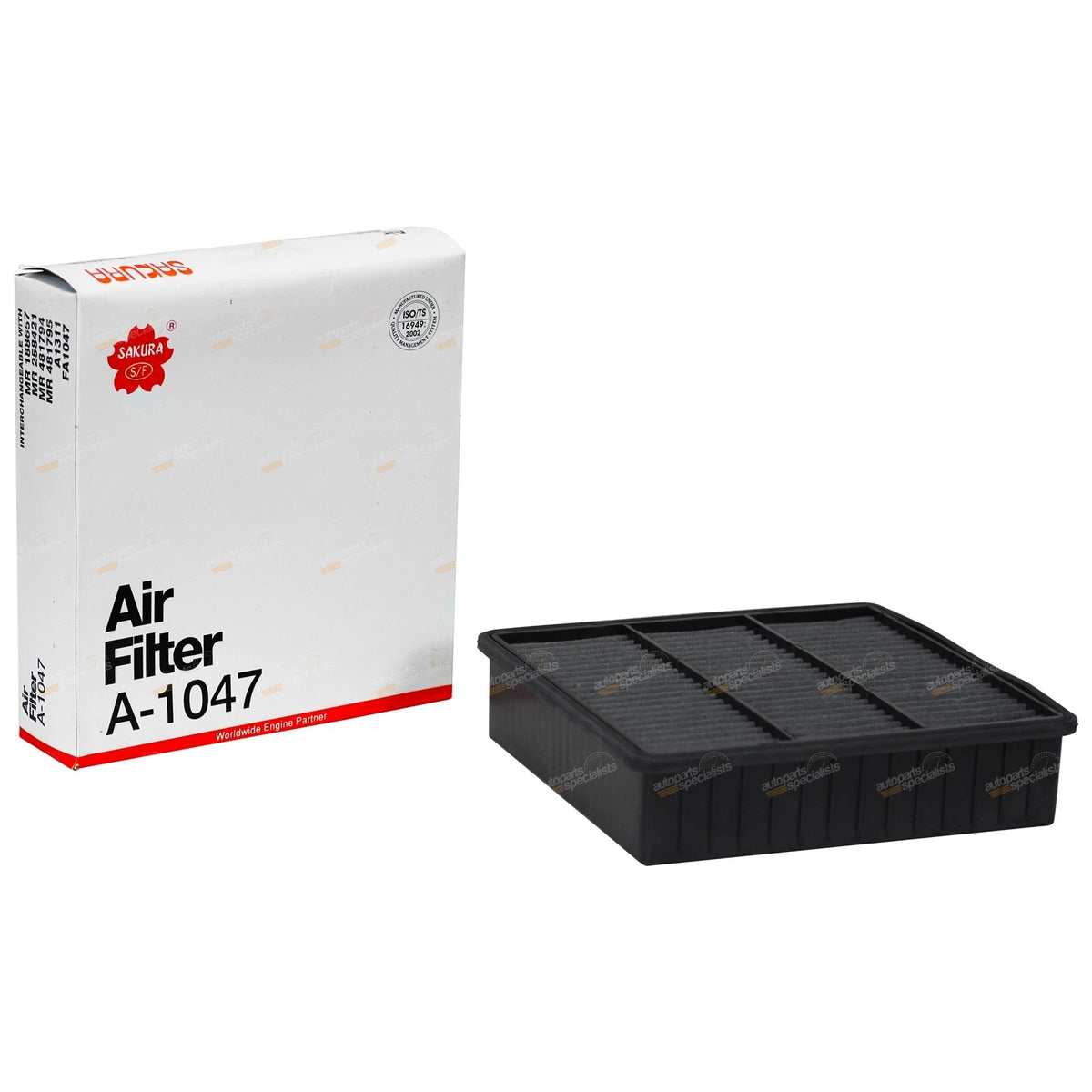 Sakura Air Filter Cleaner for Mitsubishi Pajero Io QA (1999–2001)