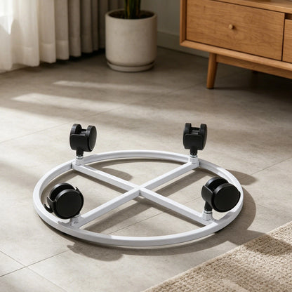 Plant Stand with Smooth Rolling Casters for Balcony Decoration