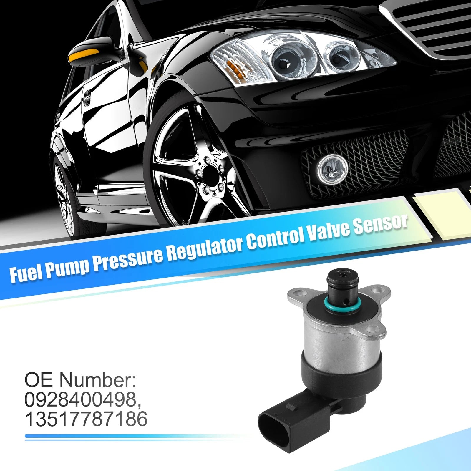 Fuel Pump Pressure Sensor for BMW 320d 330d 330xd E46 E90 (1998–2011)