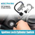 Ignition Lock Cylinder Switch Housing Assembly for Hyundai Accent (1) (1994–2005)