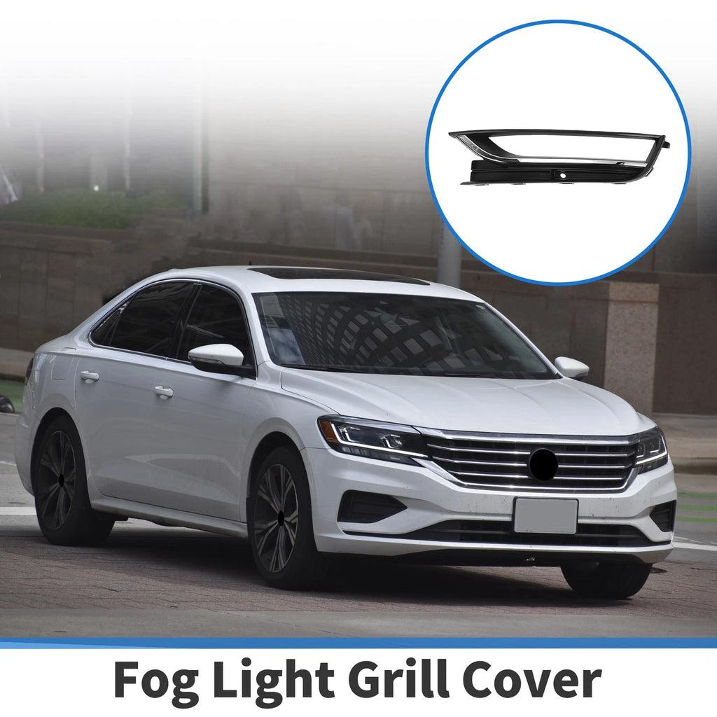 Front Left Fog Light Grille Replacement for Volkswagen Passat (2015–2019)