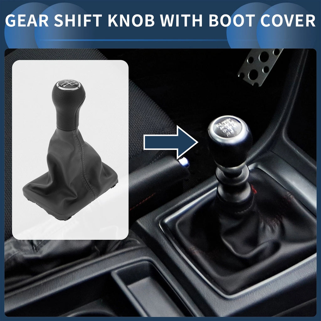 Gear Shifter Knob with Cover Replacement for Volkswagen Beetle (1998–2010)