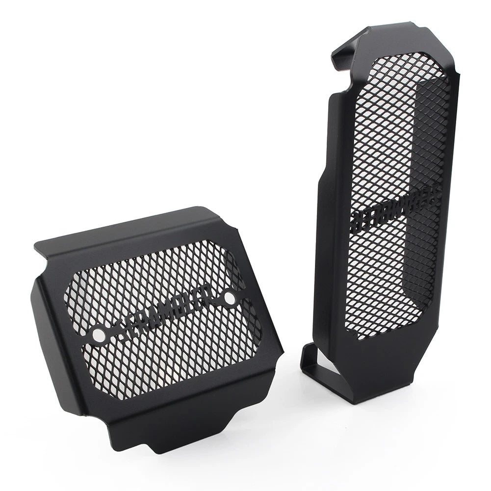 Radiator Oil Cooler Grille +Rectifier Guard Cover for Ducati Scrambler 400 800