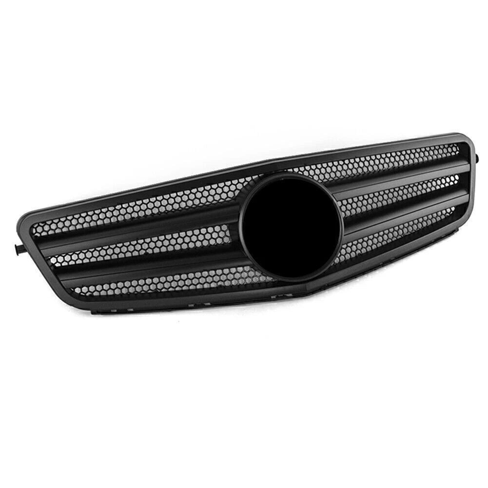Front Grille Gloss Black for Mercedes Benz C Class W204 (2007–2014)