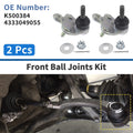 2 Pcs Front Lower Ball Joints Replacement for Toyota Prius (2004–2009)