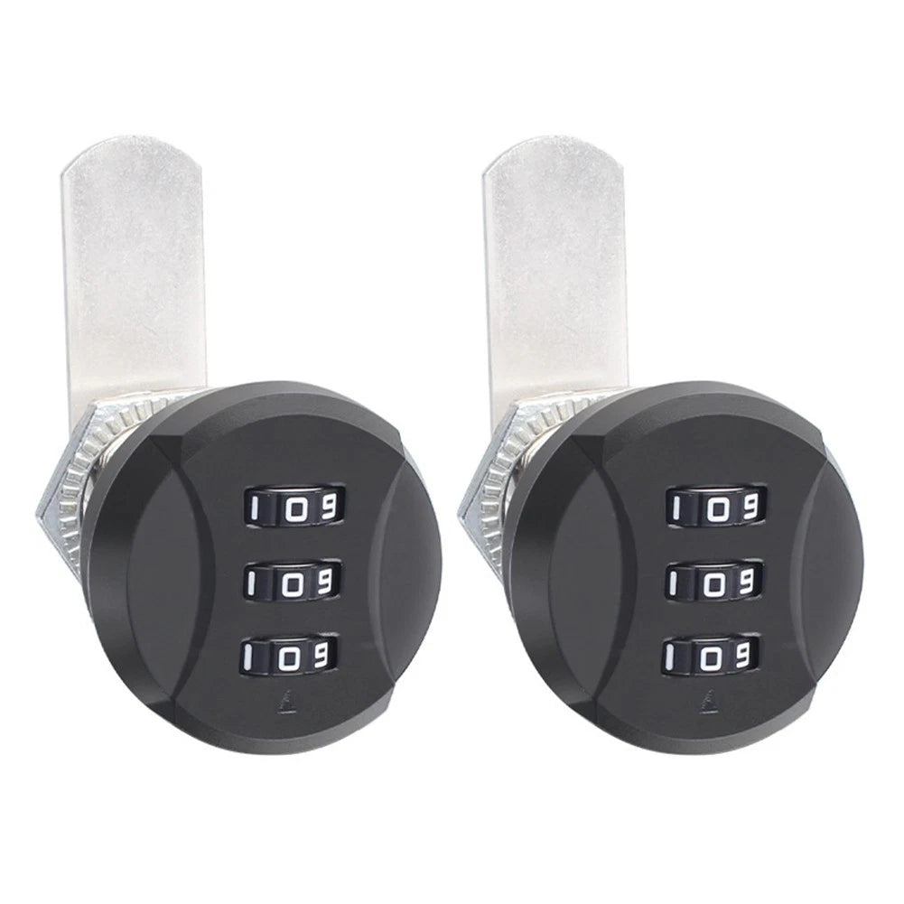 Three-Digit Mechanical Mailbox Lock for Cabinets (Deformation Resistant)