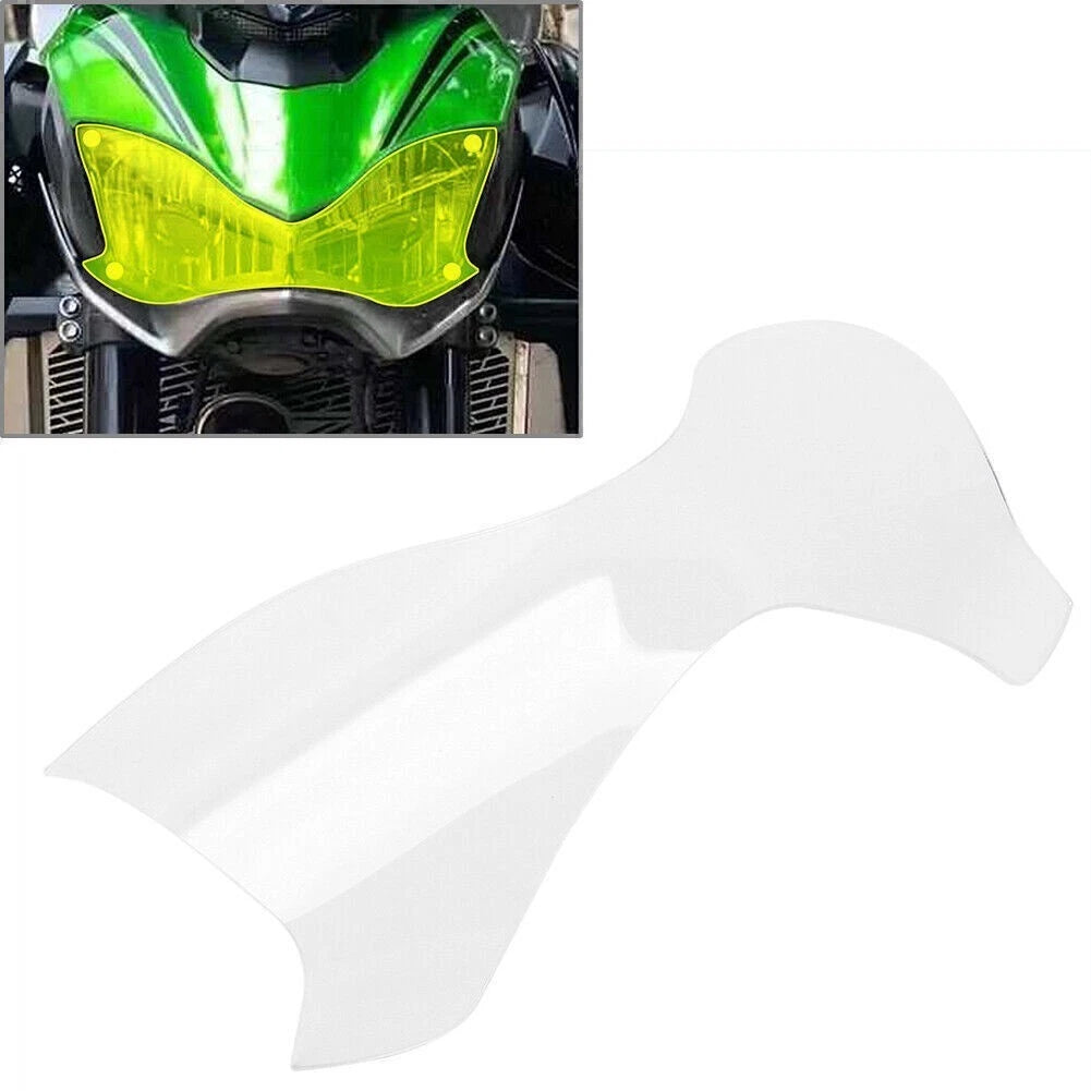 Headlight Guard Shield Lens Cover for Kawasaki Z900 (2017–2019) Transparent