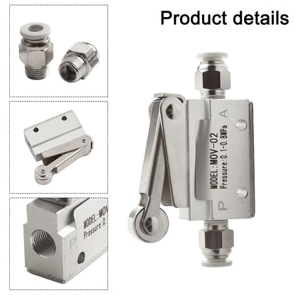 Pneumatic Mechanical Valve Model MOV02 for Simplified Installation